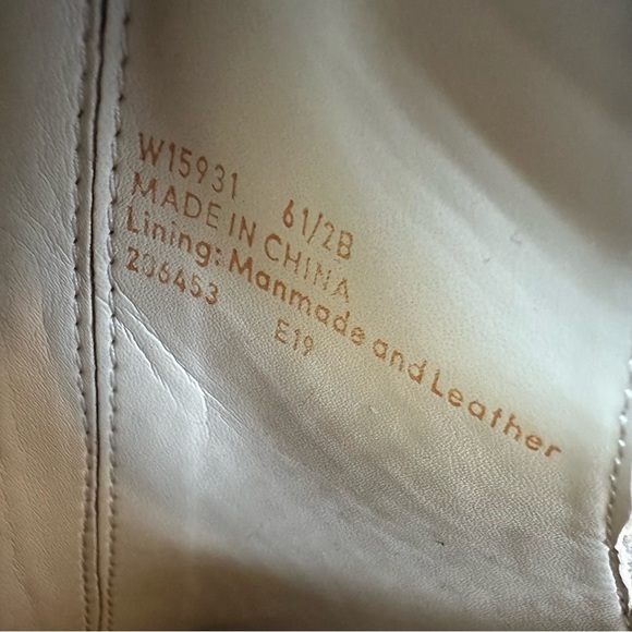 Cole Haan Snake Print Leather Peep Toe Block Heel Booties Size 6.5B Statement - Picture 5 of 13